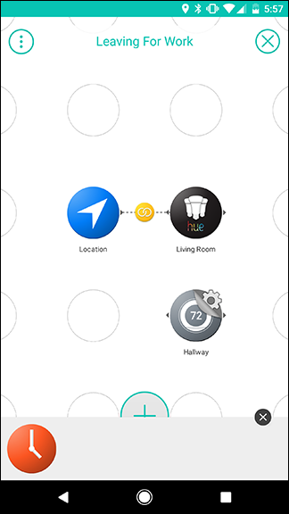 Добавление Nest Thermostat к Flow