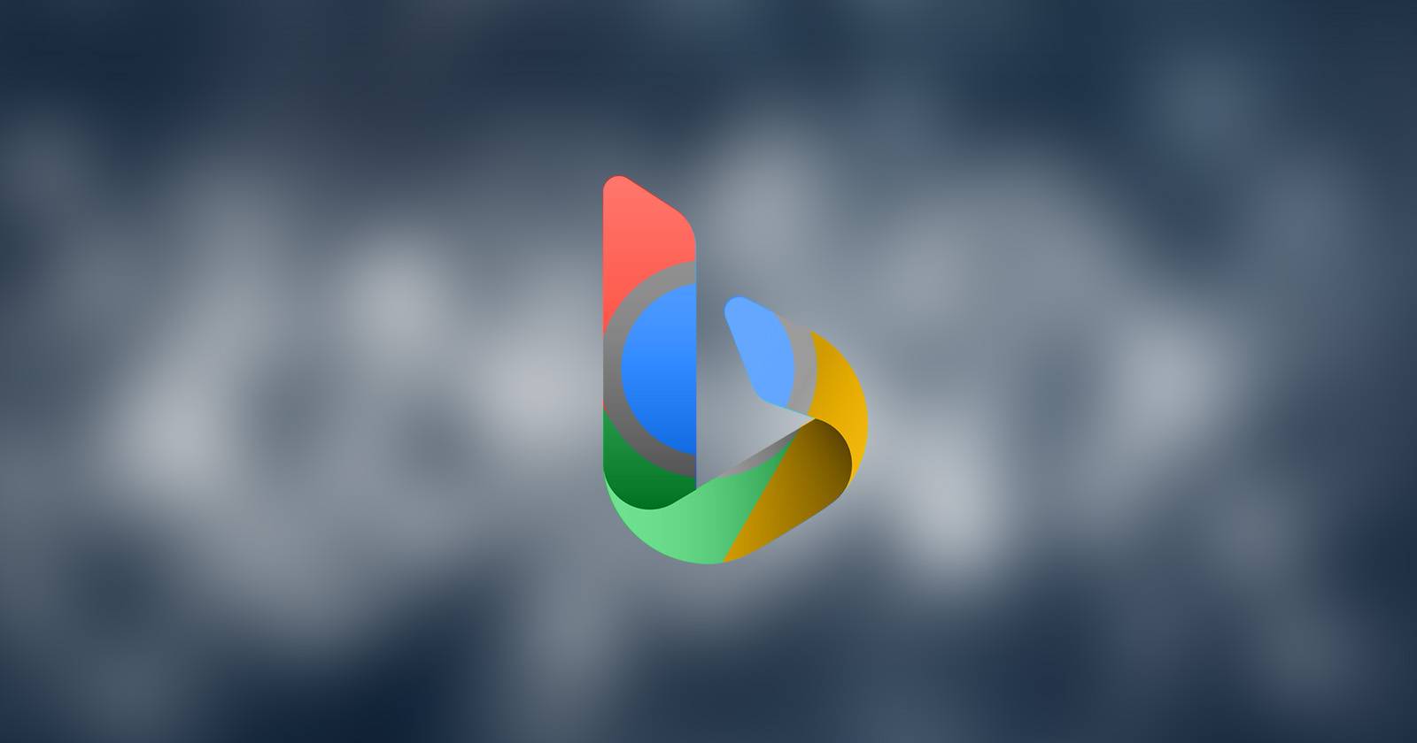 Логотип Bing в цветах Chrome