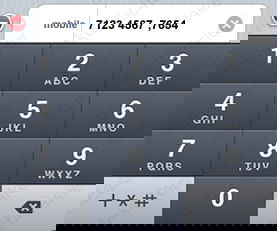 Сохранение контакта с добавочным номером