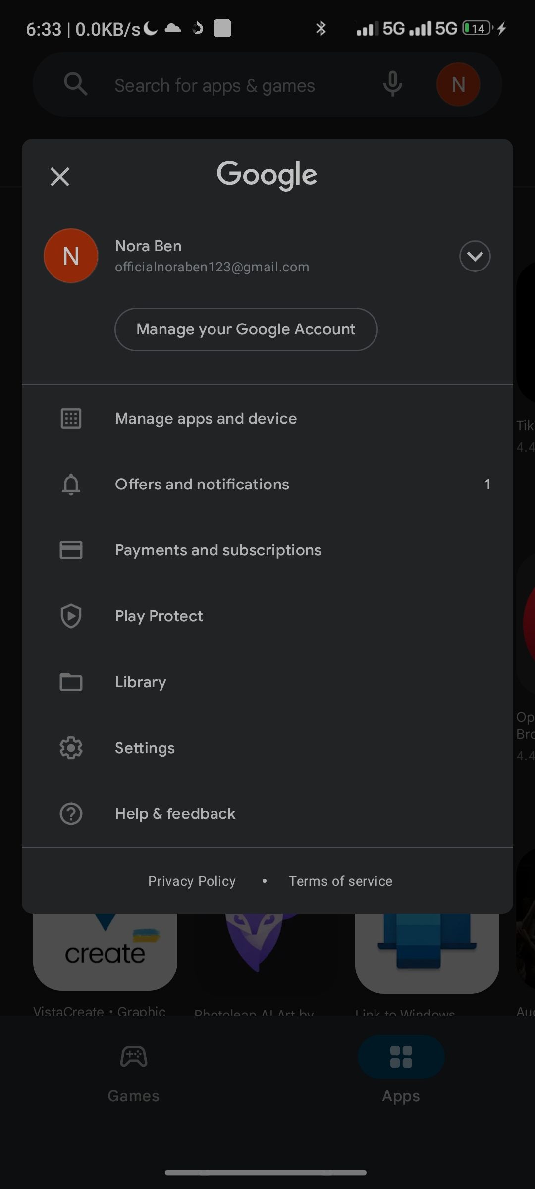 Updating your default android apps