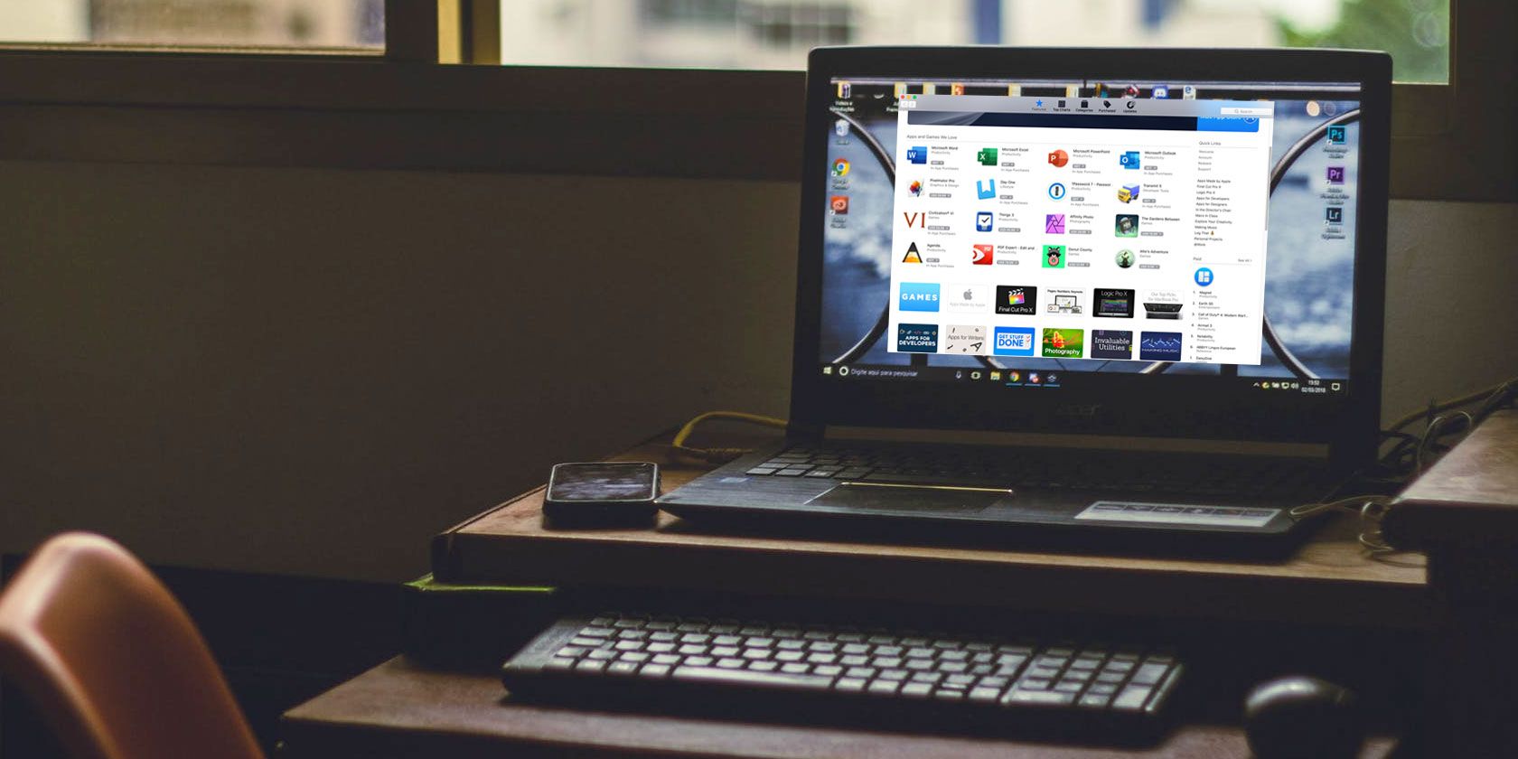 Как запускать Mac‑приложения на Windows 10 бесплатно