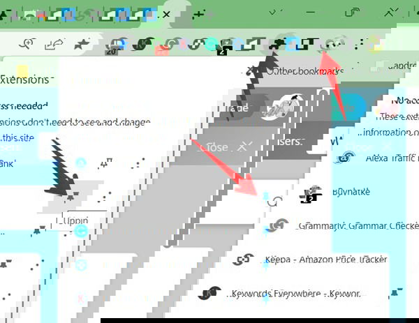 Chrome Extension Unpin From Toolbar