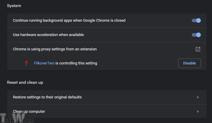 Désactiver Software Reporter de Chrome