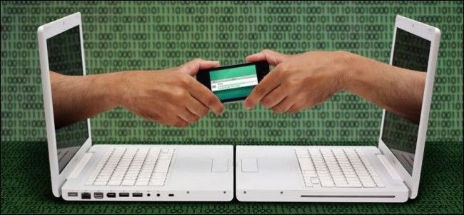 Передача файлов по Wi‑Fi с Filedrop