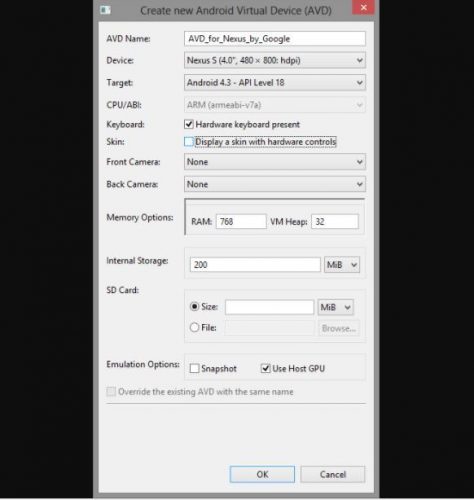 Создание виртуального Android-устройства для установки BBM