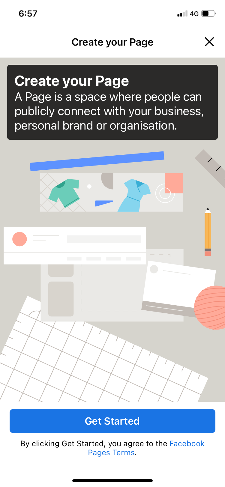 Начало работы на бизнес‑странице