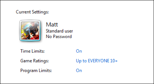 Изображение: подтверждение настроек приложений в родительском контроле Windows 7