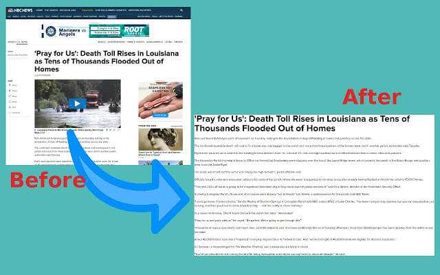 Расширение PrintWhatYouLike для Chrome позволяет редактировать страницу перед печатью