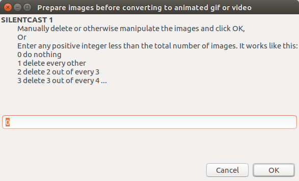 Подготовка кадров к сборке GIF
