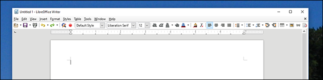 Notebookbar в режиме Contextual single, одна контекстная строка инструментов