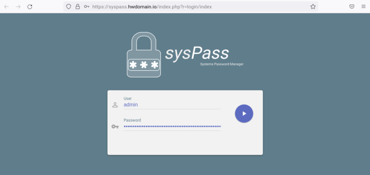 вход в SysPass