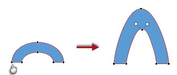 Редактирование точек