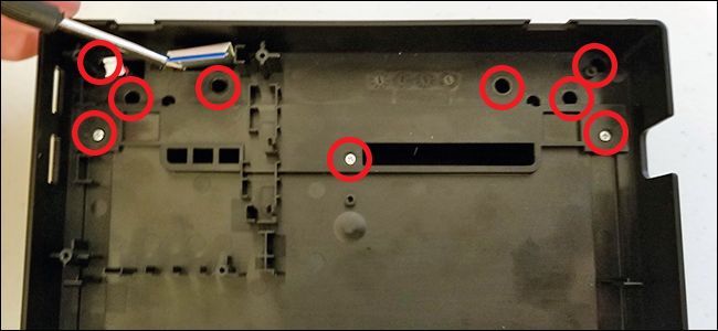 Глубоко утопленные винты