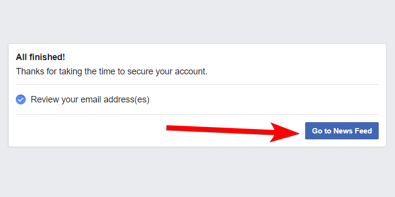 Возвращение в ленту после восстановления доступа.