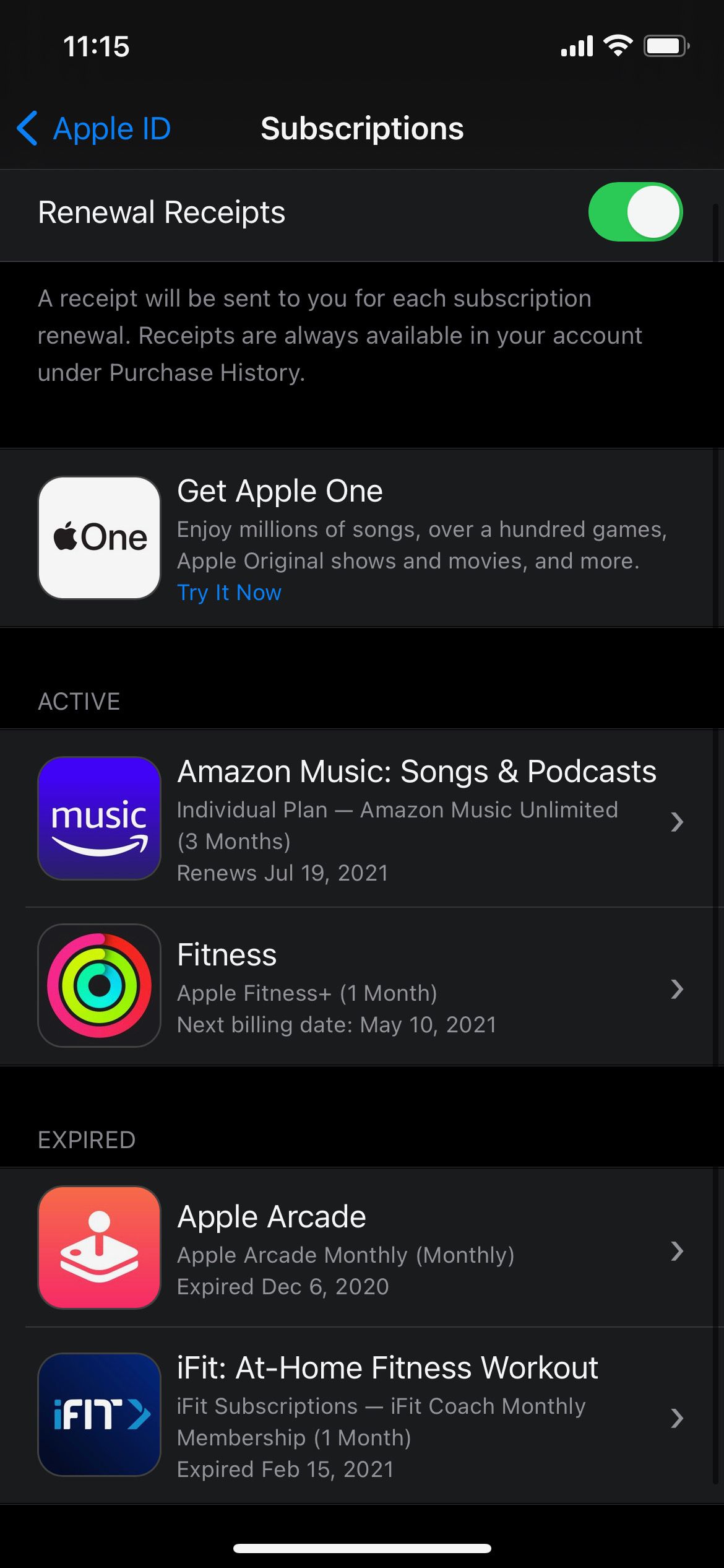 Управление подпиской Amazon Music на iPhone