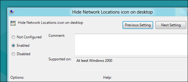 Применение изменения параметра в редакторе групповой политики