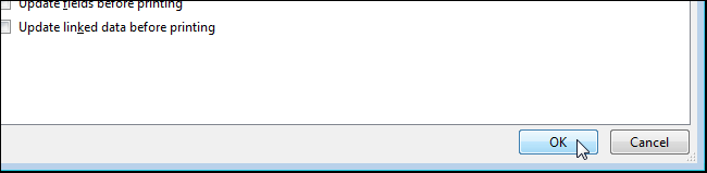 Кнопка «ОК» для сохранения параметров отображения