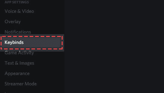 Настройки: сочетания клавиш в Discord