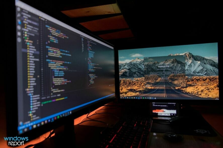 Разные обои на двух мониторах в Windows 11