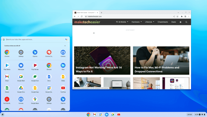 Chrome Os Flex Using Google Chrome 2