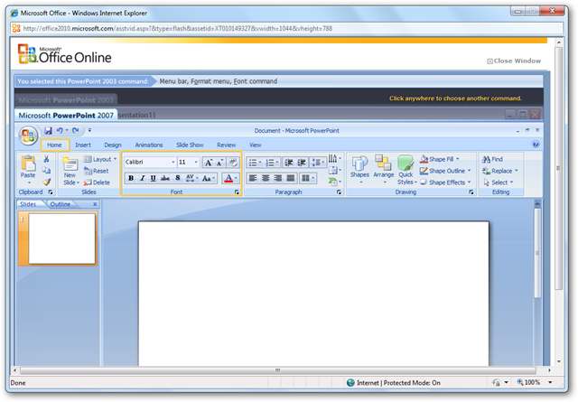 Гид для PowerPoint 2007: параметры шрифтов