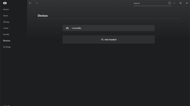 Oculus PC Add Headset