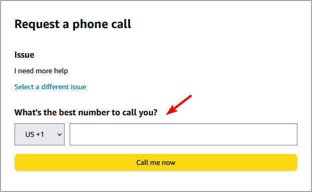 Подтверждение вызова от Amazon