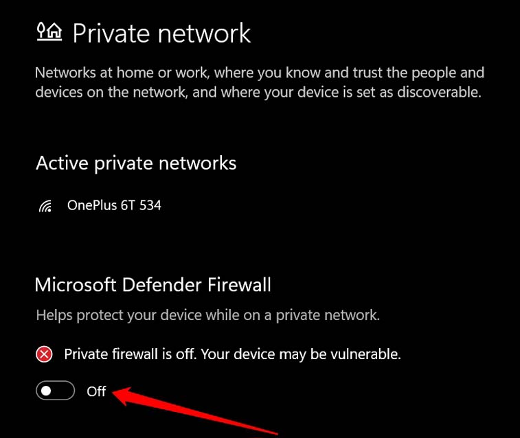 Отключение Microsoft Defender временно