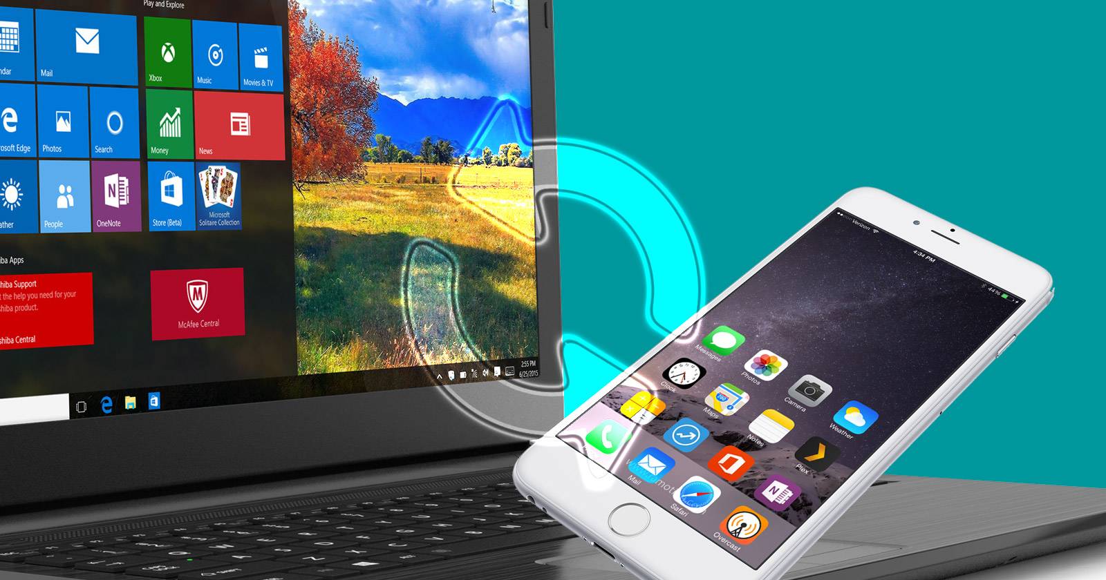 Синхронизация iPhone и Windows, папка iCloud Drive в Проводнике