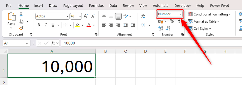Разделитель тысяч в Excel: как включить и настроить