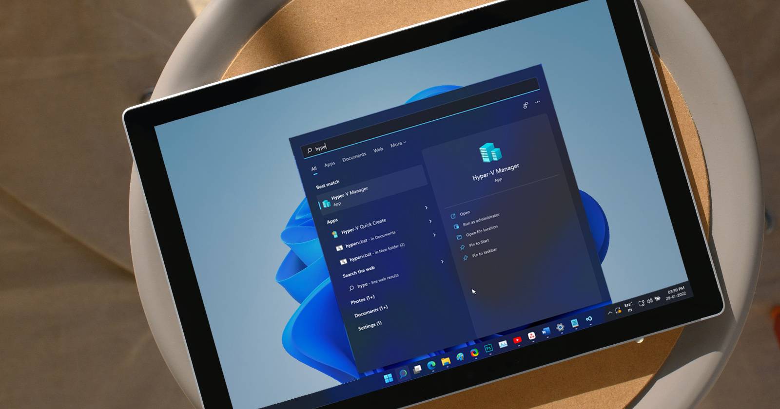 Установка Hyper-V на Windows 11 Home