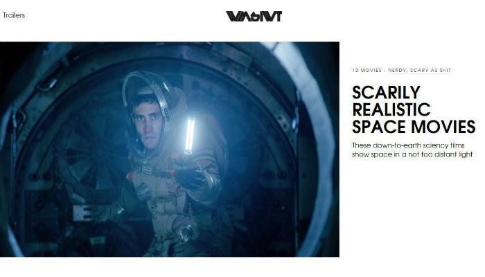 Коллаж из кадров трёх разных жанров: ужас, комедия, драма