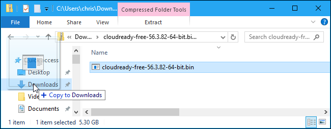 Пример процесса создания загрузочного носителя в Chromebook Recovery Utility