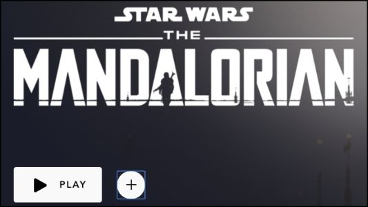 Удалённый элемент: отображается значок плюса