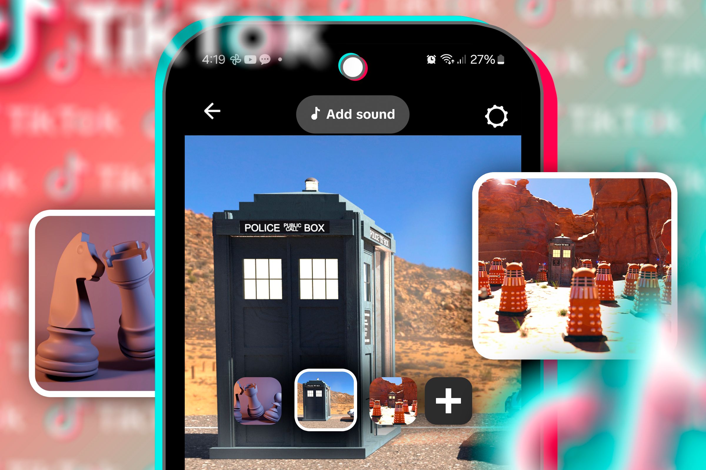 Как сделать фотопрезентацию в TikTok