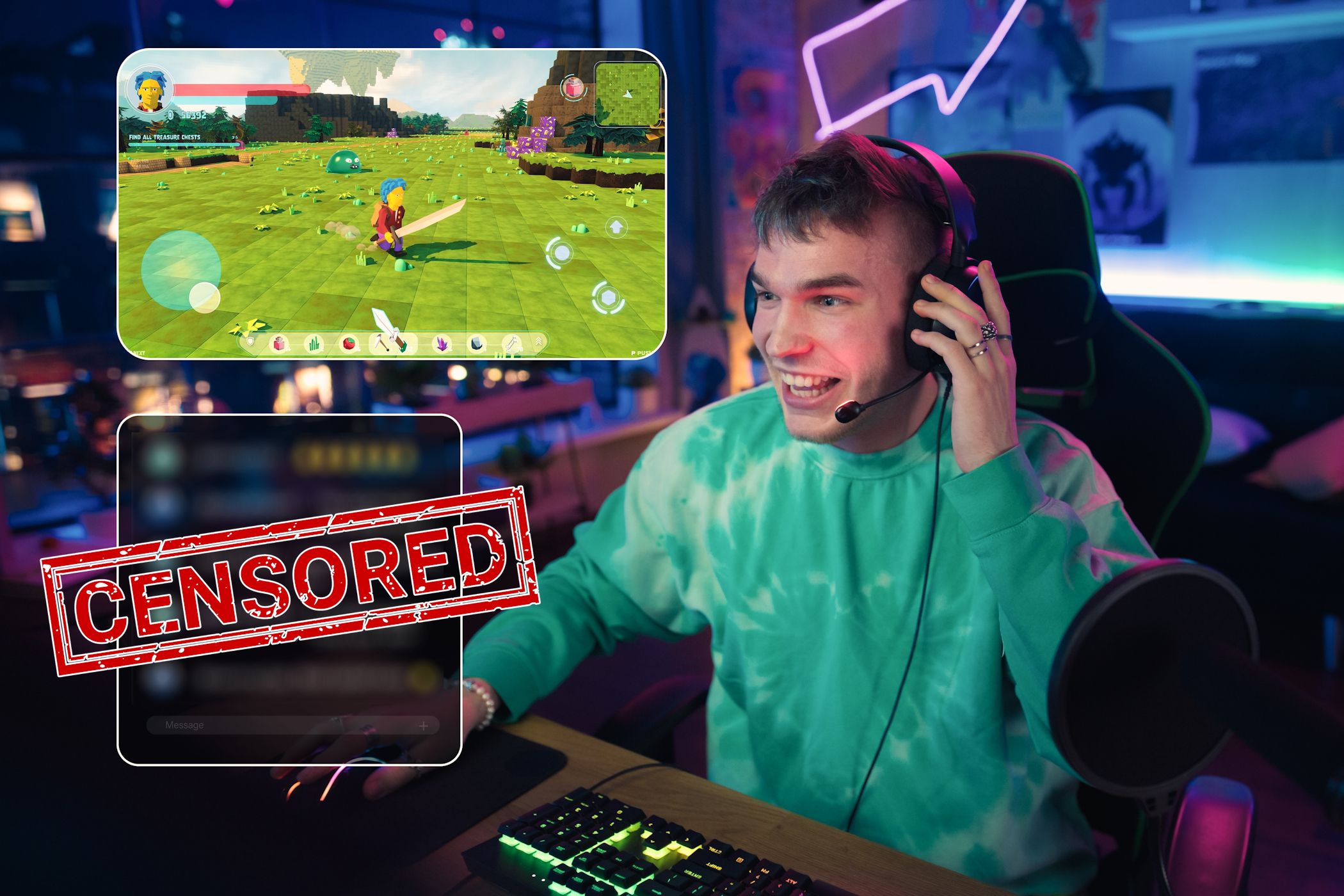 Как скрыть личную информацию при трансляции