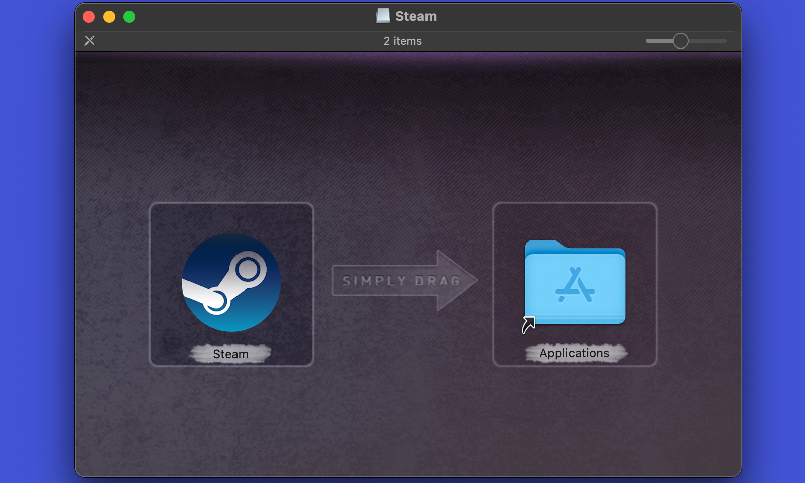Скриншот, показывающий, как установить приложение Mac, загруженное из интернета.