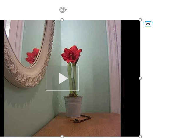 GIF воспроизведения YouTube видео в документе Word