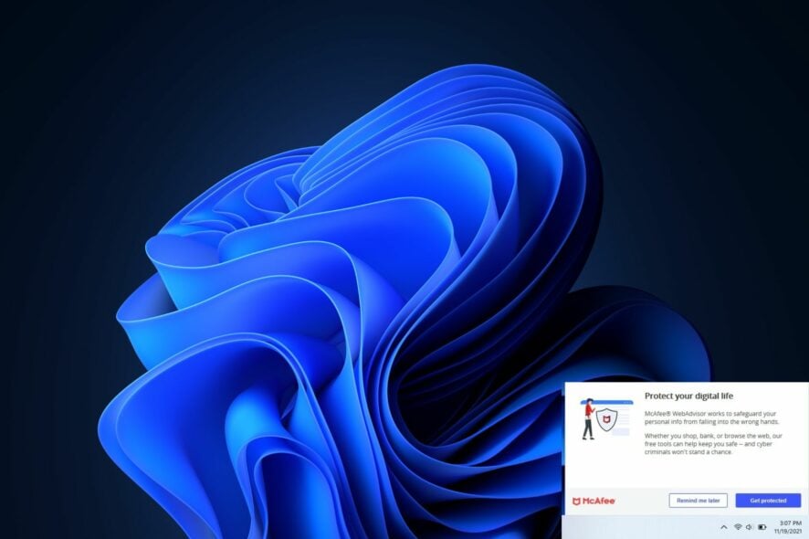 Отключить рекламу в Windows 11