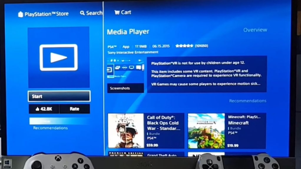 Media Player pronto a rilevare dispositivi DLNA