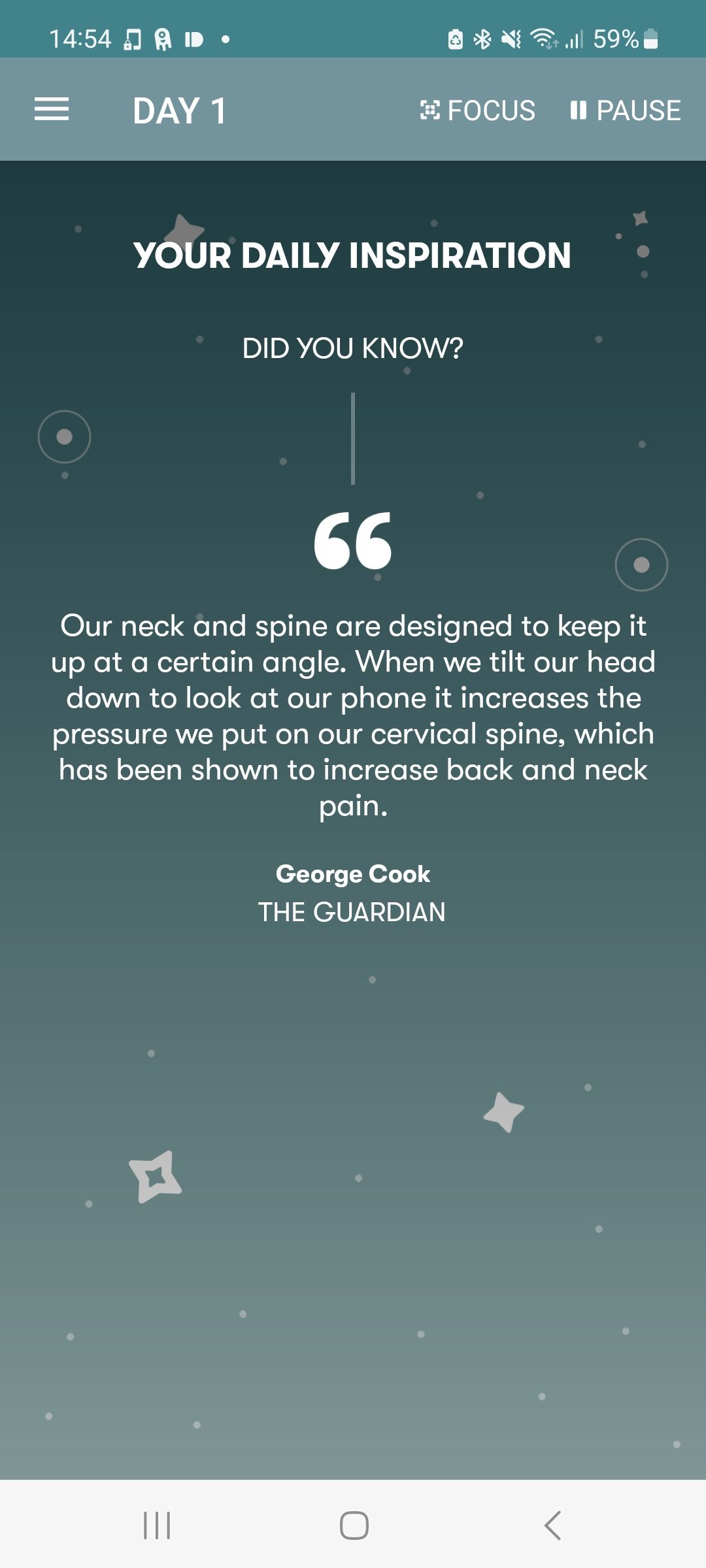 Советы против зависимости от телефона в SPACE