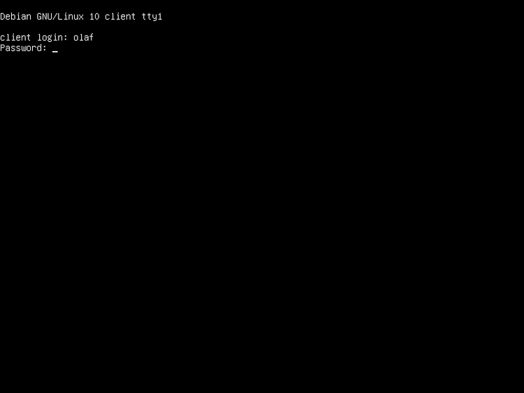 Попытка входа LDAP-пользователя