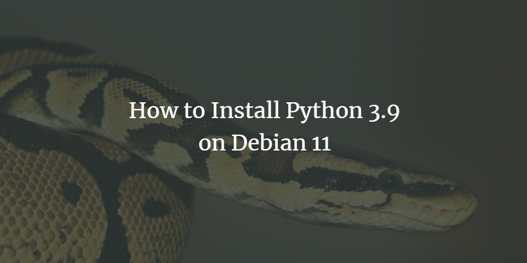 Установка Python 3.9 на Debian 11 — пошагово