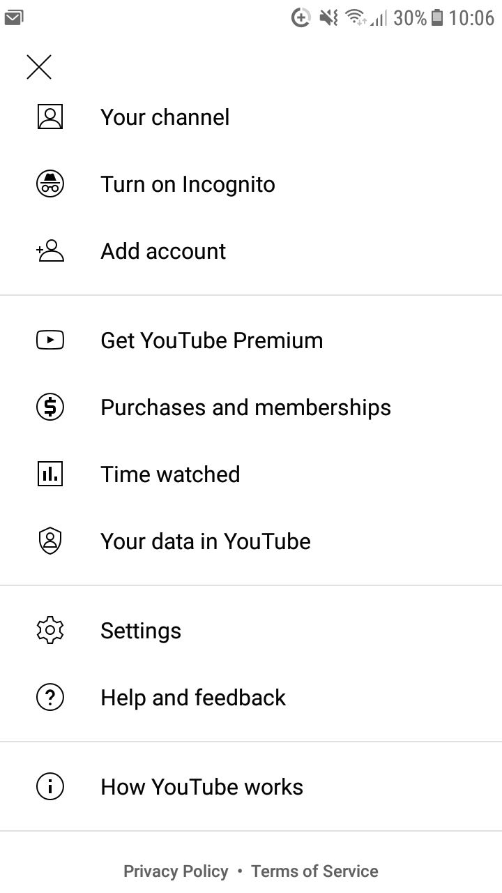 Экономия данных в YouTube