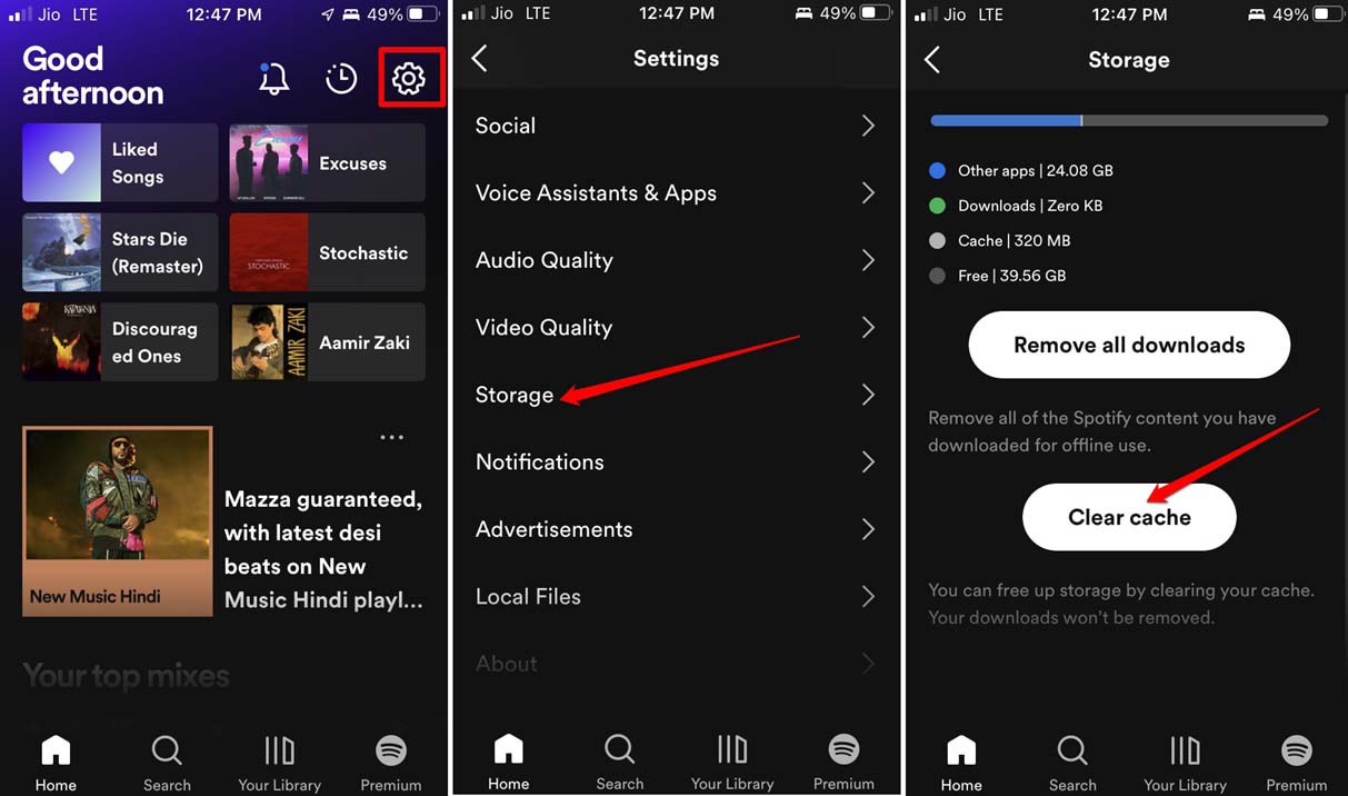 Spotify не работает на iPhone — быстрое решение