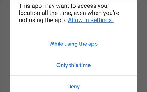 Настройка разрешений для приложения в Android