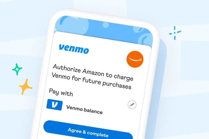 Окно оплаты Venmo на сайте с интернет‑магазином