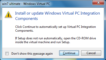 Подтверждение установки компонентов интеграции
