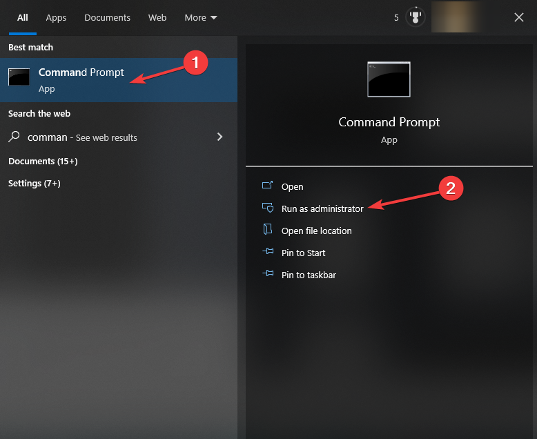 Запуск командной строки от администратора Windows