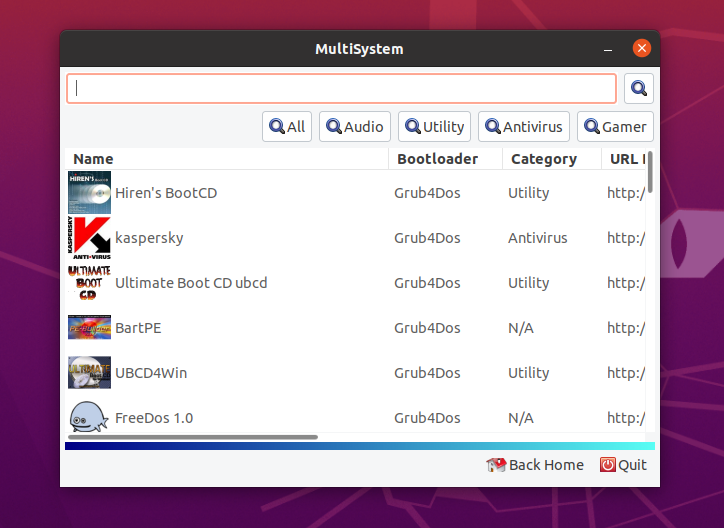 Скачивание дополнительных ISO в MultiSystem